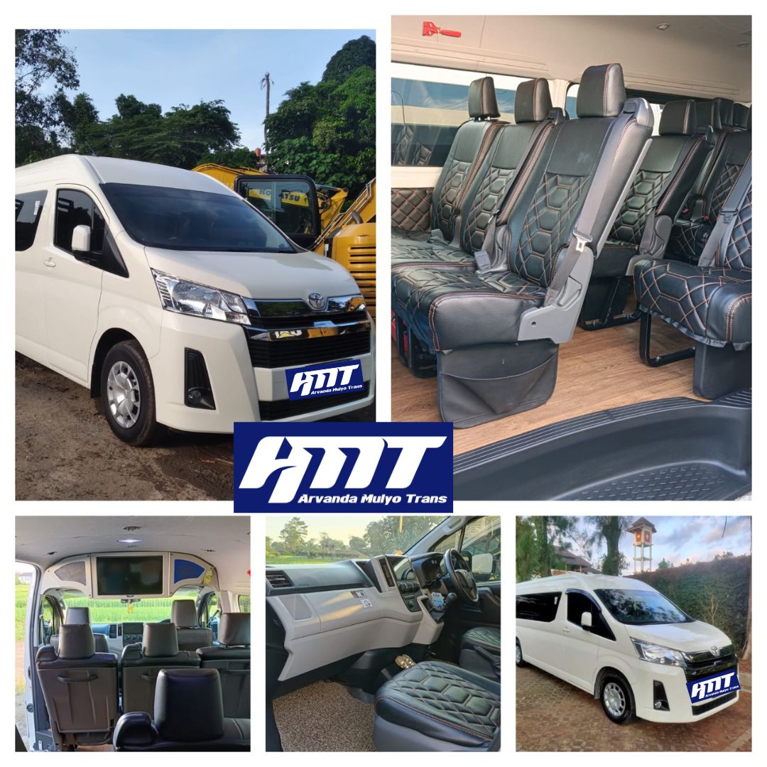 Sewa Hiace Premio Jogja Interior